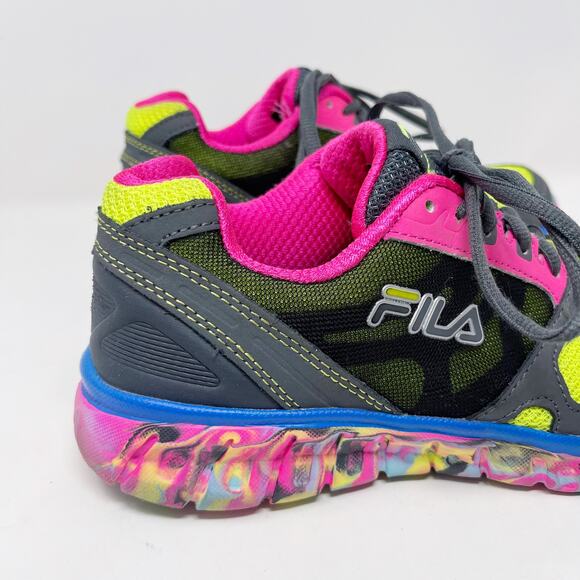 FILA Womens 7 Shadow Sprinter Running Shoes Sneakers Training Athletic Pink Gray - Picture 3 of 11